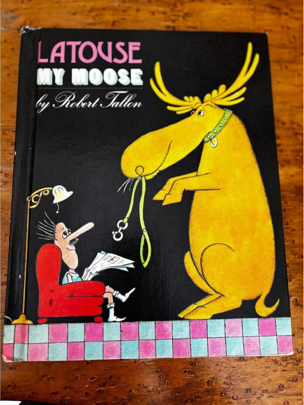 1950s Latouse My Moose Robert Tallon HC Mid Century Graphic Children’s Book